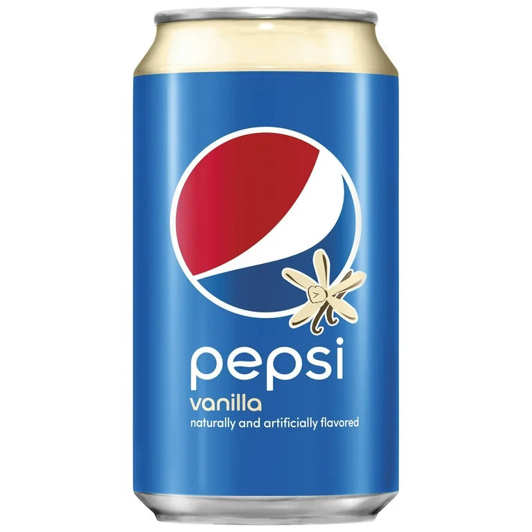 Pepsi Vanilla 12 oz can
