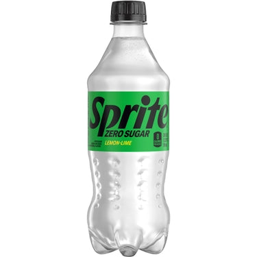 Sprite Zero Sugar, 20 oz bottles, 24 loose