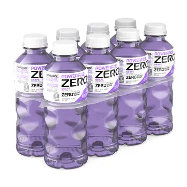 Powerade Zero Grape, 20 oz bottles, 8 pk, 3 ct