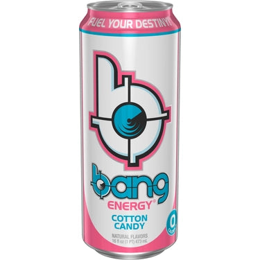 Bang Energy Cotton Candy, 16 oz cans, 12 loose