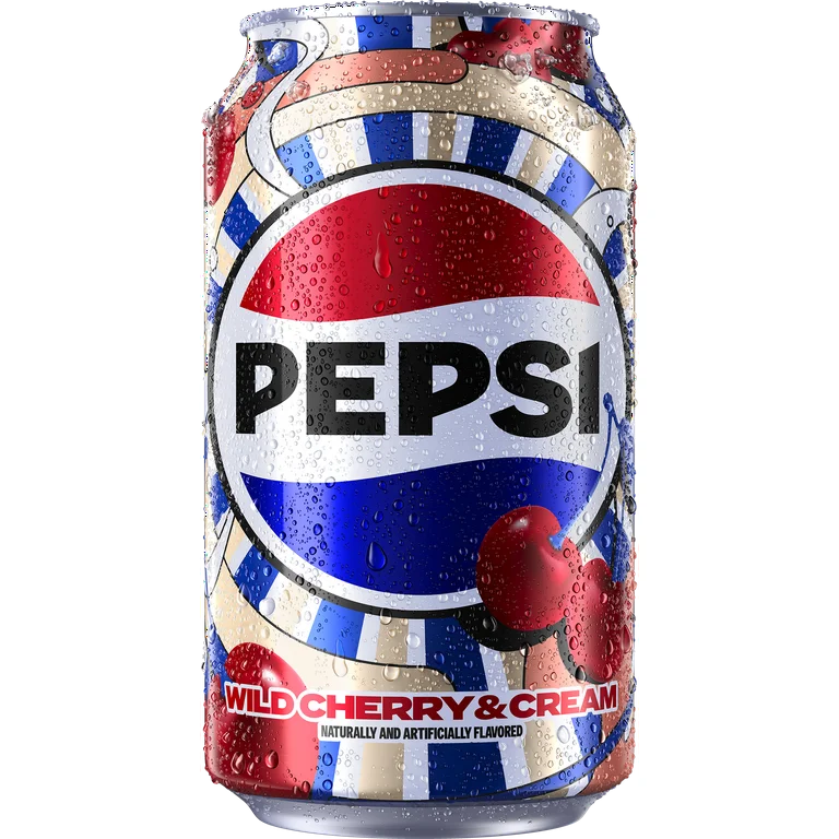 Pepsi Wild Cherry & Cream 12 oz can