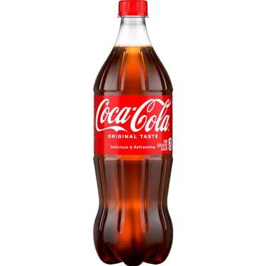 Coca-Cola, 1 ltr bottles, 12 loose