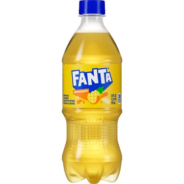 Fanta Pineapple, 20 oz bottles, 24 loose