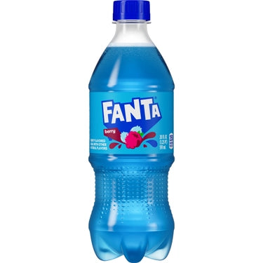 Fanta Berry, 20 oz bottles, 24 loose