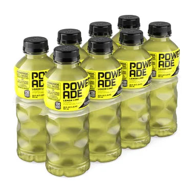Powerade Lemon Lime, 20 oz bottles, 8 pk, 3 ct