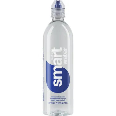Glaceau smartwater, 23.7 oz bottles, 24 loose