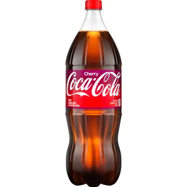 Coca-Cola Cherry, 2 ltr bottles, 8 loose