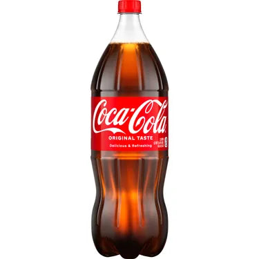 Coca-Cola, 2 ltr bottles, 8 loose