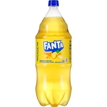 Fanta Pineapple, 2 ltr bottles, 8 loose