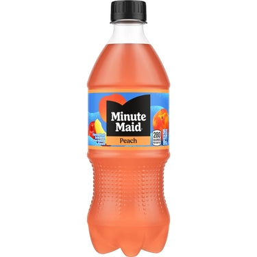 Minute Maid Peach, 20 oz bottles, 24 loose