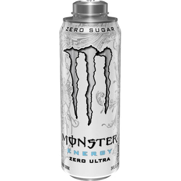 Monster Energy Ultra Zero Sugar, 24 oz cans, 12 loose