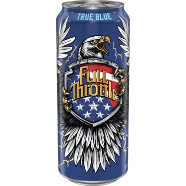 Full Throttle True Blue, 16 oz cans, 24 loose
