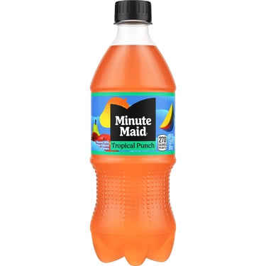 Minute Maid Tropical Punch, 20 oz bottles, 24 loose