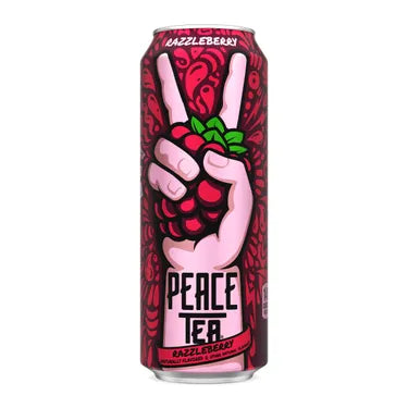 Peace Tea Razzleberry, 23 oz cans, 12 loose