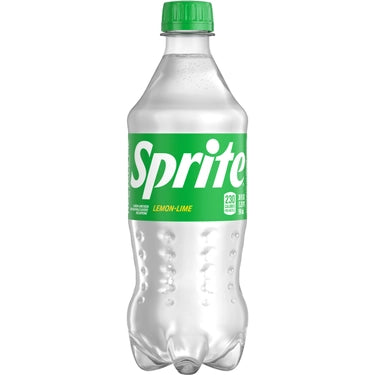 Sprite, 20 oz bottles, 24 loose