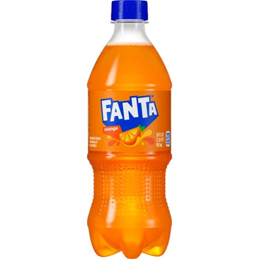 Fanta Orange, 20 oz bottles, 24 loose