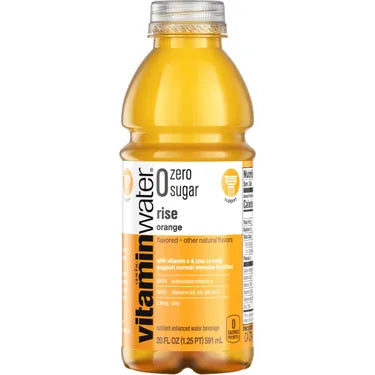 Glaceau vitaminwater Zero Rise, 20 oz bottles, 12 loose