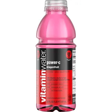 Glaceau vitaminwater Power C, 20 oz bottles, 12 loose