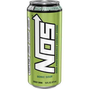 Nos Sonic Sour, 16 oz cans, 24 loose