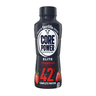 Core Power Protein Strawberry Elite 42G, 14 oz bottles, 12 loose
