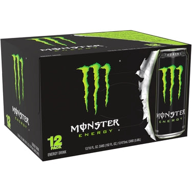 Monster Energy, 16 oz cans, 12 pk, 2 ct