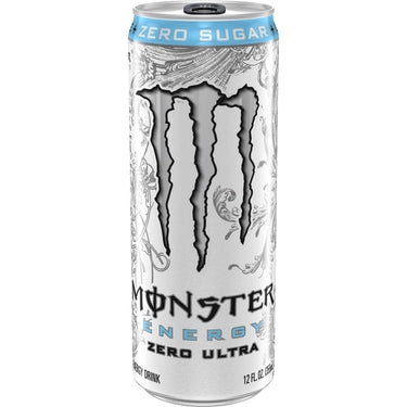 Monster Energy Ultra Zero Sugar, 12 oz cans, 24 loose
