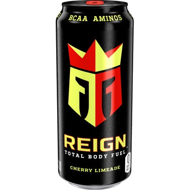 Reign Total Body Fuel Cherry Limeade, 16 oz cans, 12 loose