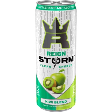 Reign Storm Clean Energy Kiwi Blend, 12 oz cans, 12 loose
