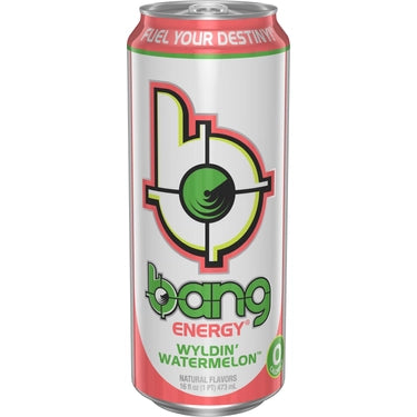 Bang Energy Wyldin Watermelon, 16 oz cans, 12 loose
