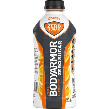 Bodyarmor Zero Sugar Orange, 28 oz bottles, 12 loose