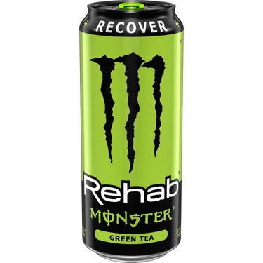 Monster Rehab Green Tea, 15.5 oz cans, 24 loose