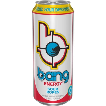 Bang Energy Sour Ropes, 16 oz cans, 12 Loose