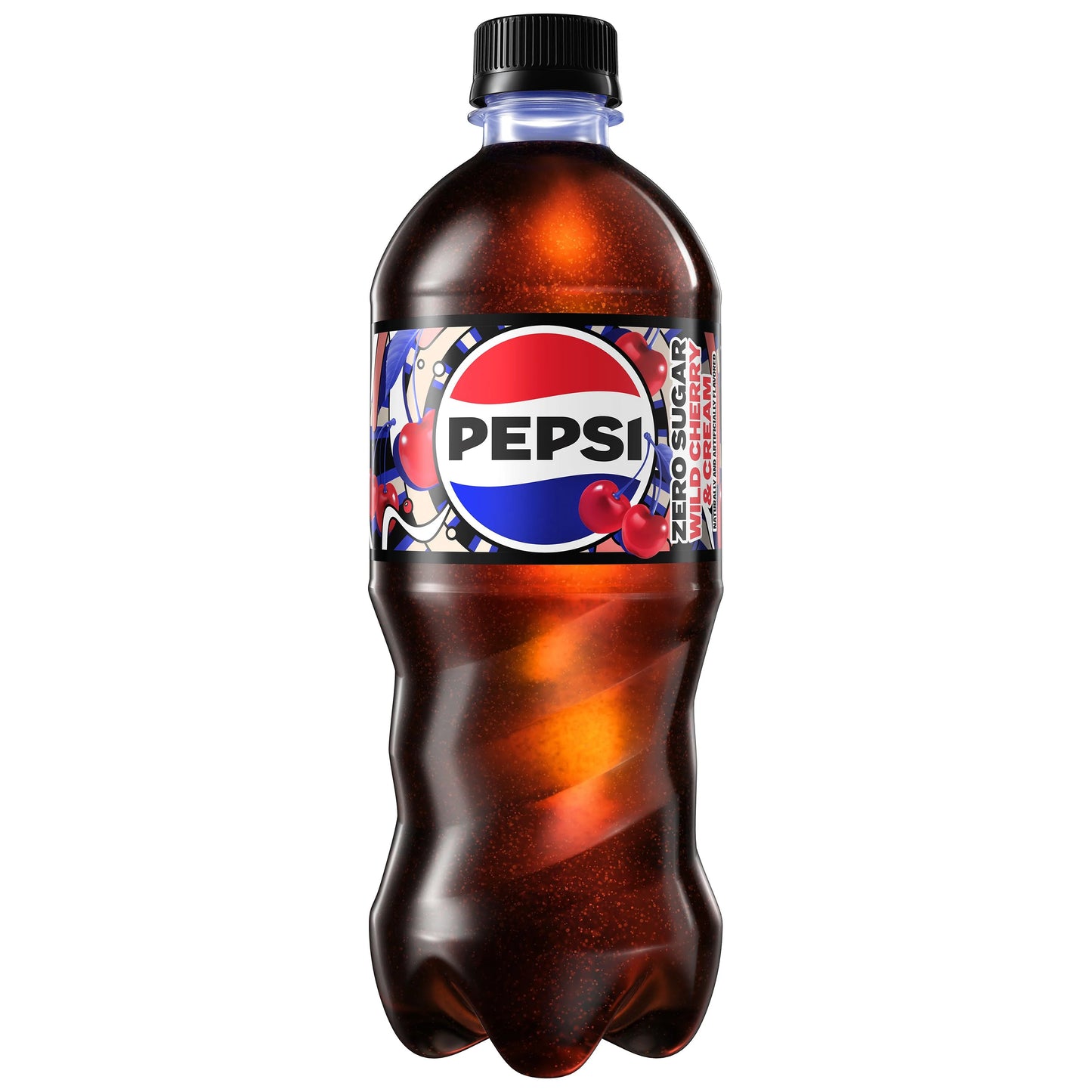 Pepsi Wild Cherry & Cream 20 oz bottle