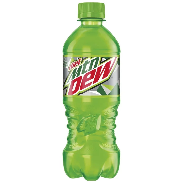 Diet Mountain Dew 20 oz bottle
