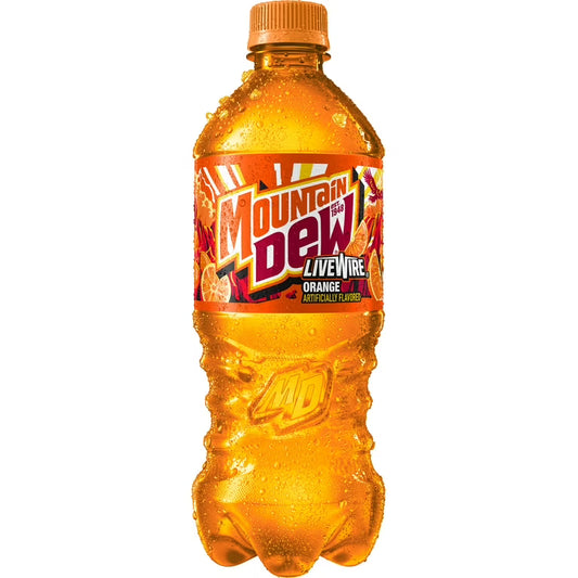 Mountain Dew Live Wire 20 oz bottle