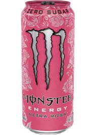 Monster energy ultra rosa 16Oz 24 loose
